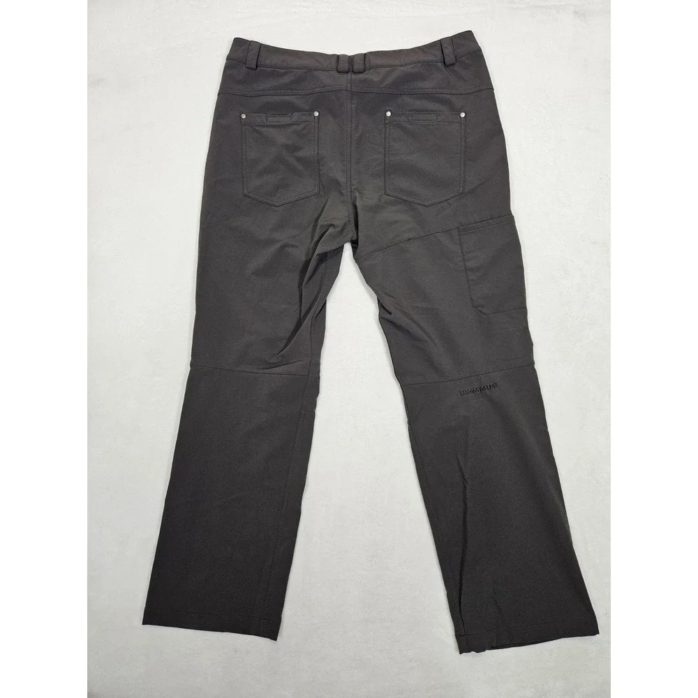 Mammut Pant Mens 37x28 Gray Cotton Straight Leg Climbing Hiking Gorpcore Stretch